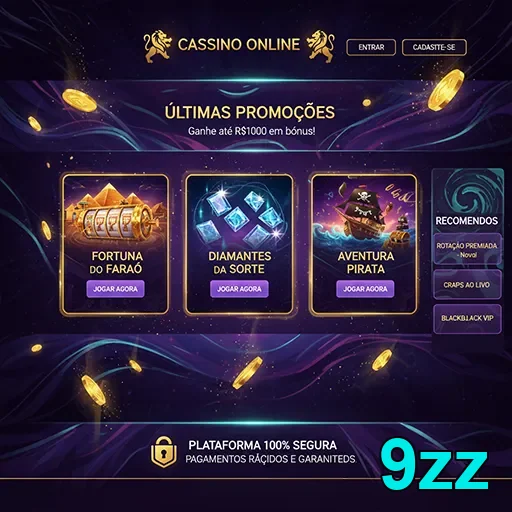 Jogadores imersos em jogos de live gaming na 9zz